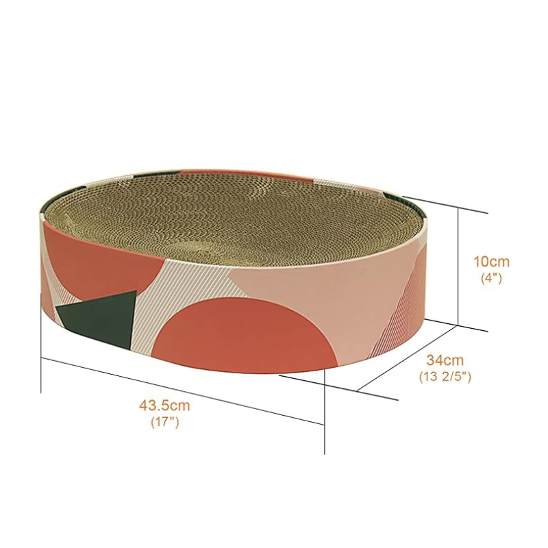 Cat Scratching Pad Set Durable Cardboard Cat Furniture Playtime - Image 4