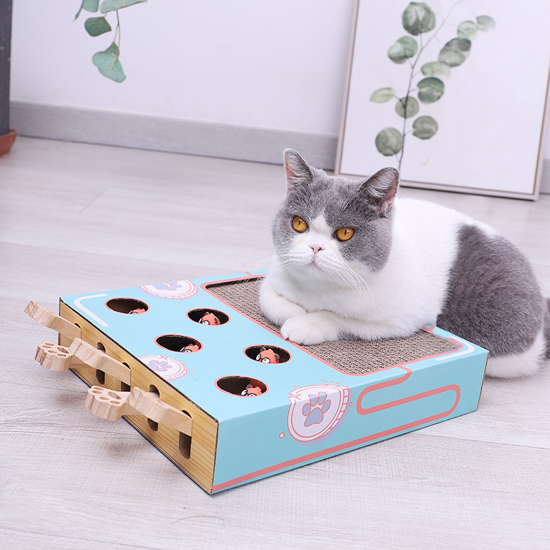 Cat Scratching Post Interactive Toys Cats and Kittens - Image 1