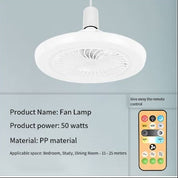 Ceiling Fan Light and Remote Control Home Use - Image 2