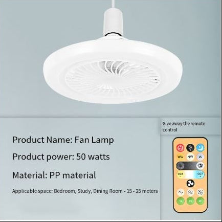 Ceiling Fan Light and Remote Control Home Use - Image 2