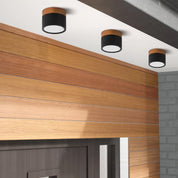 Ceiling Small Flush Mount Modern Metal Cylinder - Image 10