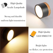 Ceiling Small Flush Mount Modern Metal Cylinder - Image 14