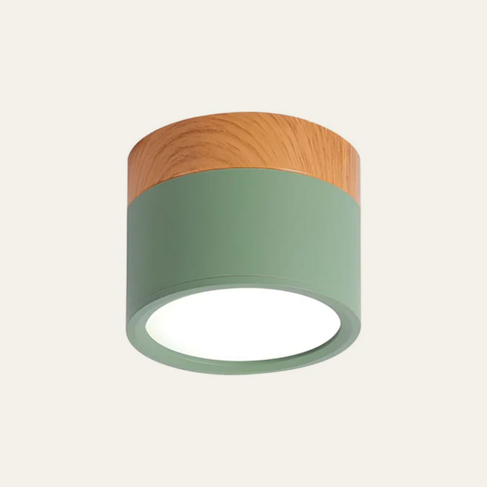 Ceiling Small Flush Mount Modern Metal Cylinder - Image 19