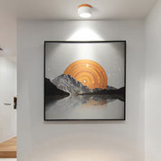 Ceiling Small Flush Mount Modern Metal Cylinder - Image 2