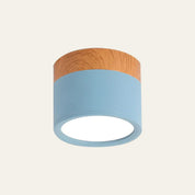 Ceiling Small Flush Mount Modern Metal Cylinder - Image 38