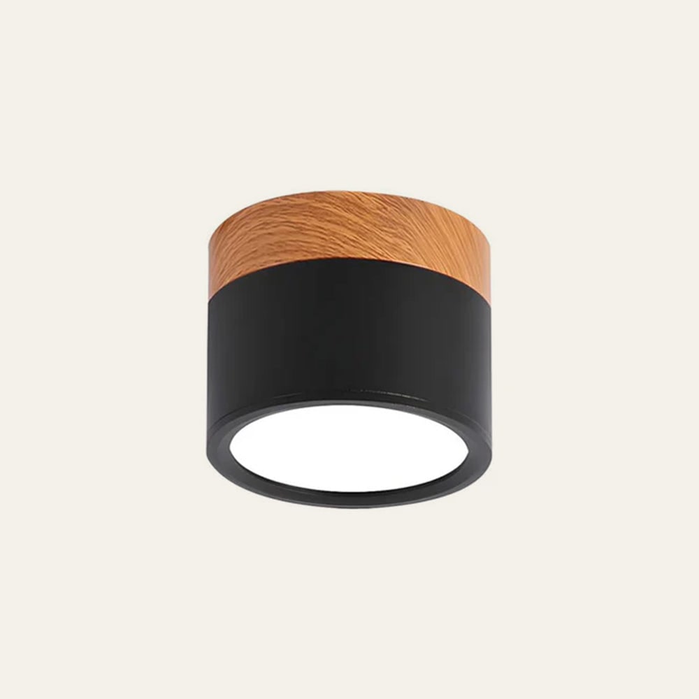 Ceiling Small Flush Mount Modern Metal Cylinder - Image 9