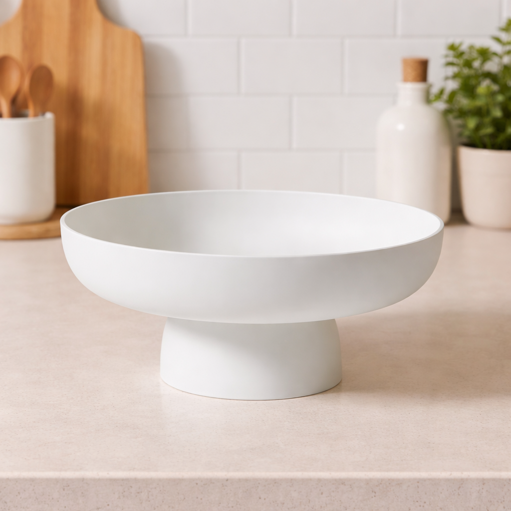 Ceramic Fruit Bowl Decorative Centerpiece Modern Design - Image 5