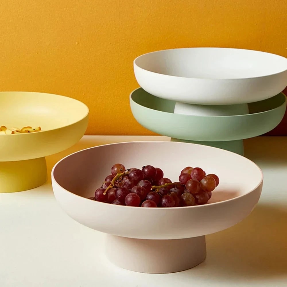 Ceramic Fruit Bowl Decorative Centerpiece Modern Design - Image 9