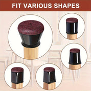 Chair Leg Floor Protectors Silicone Anti-Scratch Furniture Caps - Image 5