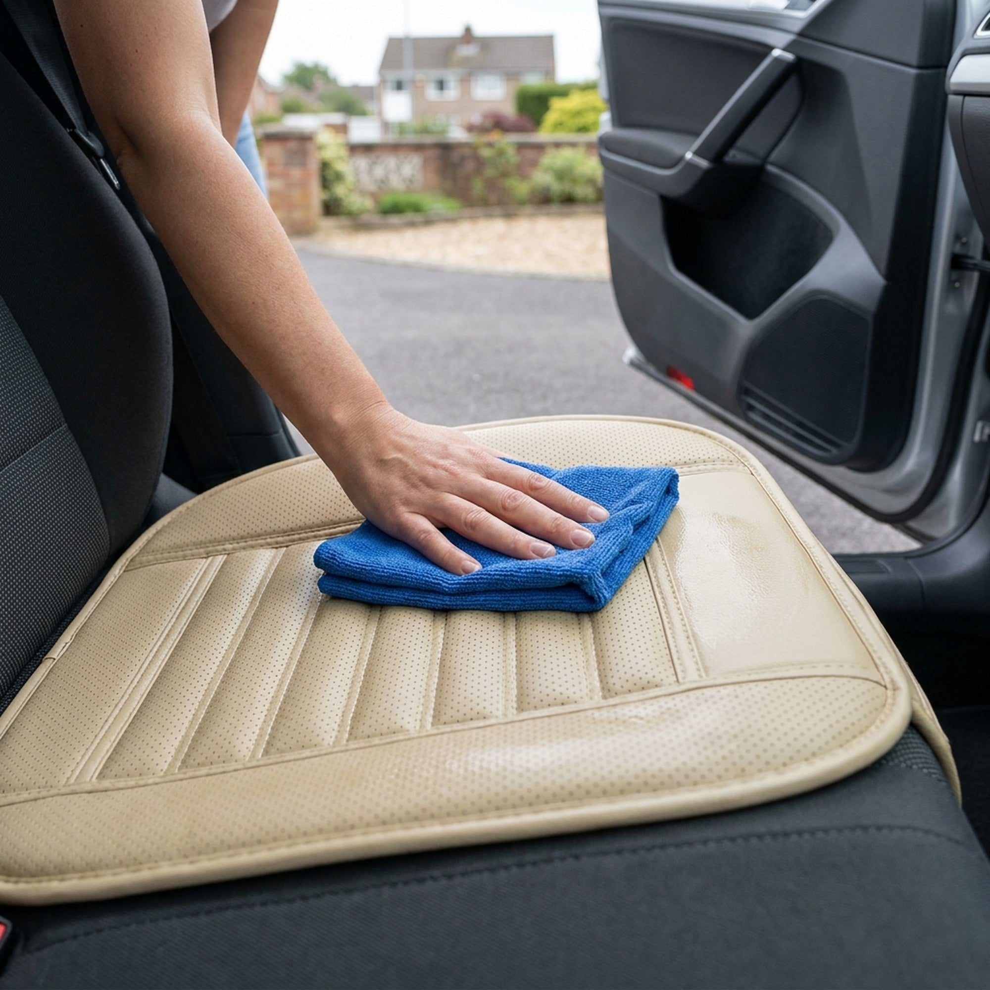 Charcoal Car Seat Cushion Odor Absorption and Comfort Support - Image 5