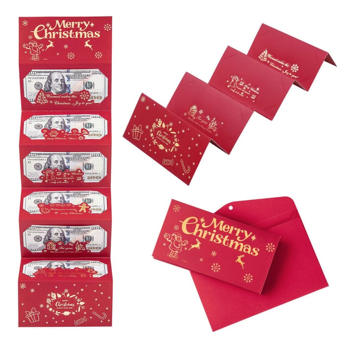Christmas Cash Gift Envelope Holiday Money Presentation - Image 11