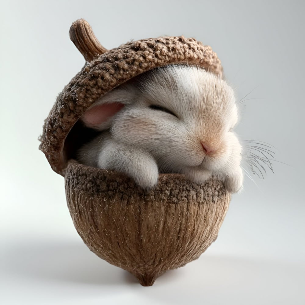 Christmas Ornaments Animal Acorn Holiday Decor Acorn Ornaments - Image 11