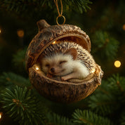 Christmas Ornaments Animal Acorn Holiday Decor Acorn Ornaments - Image 5