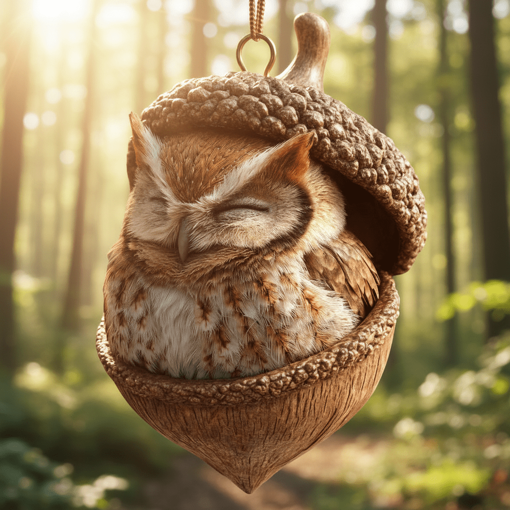 Christmas Tree Ornaments Decorations Woodland - Image 7