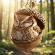 Christmas Tree Ornaments Decorations Woodland - Image 7