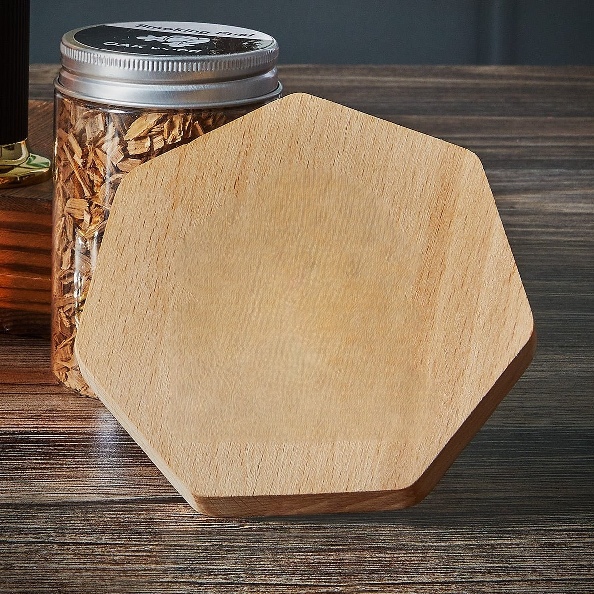 Cocktail Engraved Wood Torch Home Bar Use