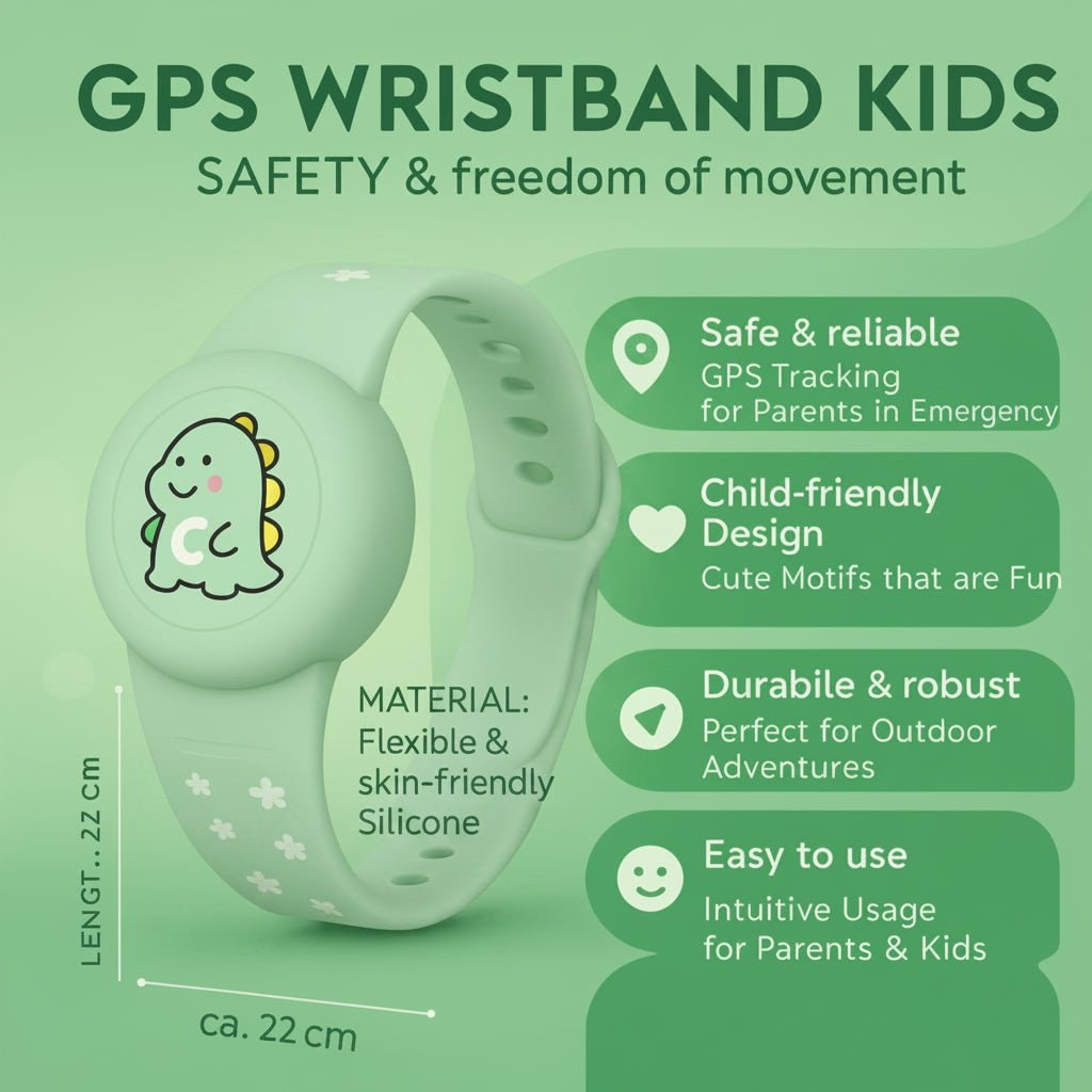 Colorful GPS Bracelet Adjustable Strap and Fun Designs - Image 8