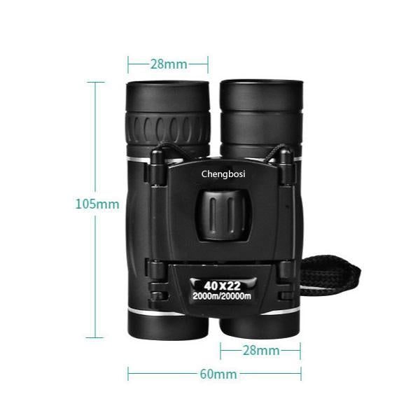 Compact 40x22 Binoculars Camping Hiking Birdwatching - Image 9