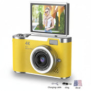 Compact Digital Camera Rechargeable Battery Flip Screen - Image 12