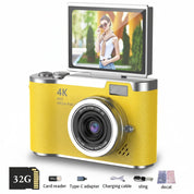 Compact Digital Camera Rechargeable Battery Flip Screen - Image 6