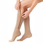 Compression Socks Zipper Support 20-30 Mmhg Easy Wear - Image 2