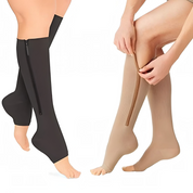Compression Socks Zipper Support 20-30 Mmhg Easy Wear - Image 4