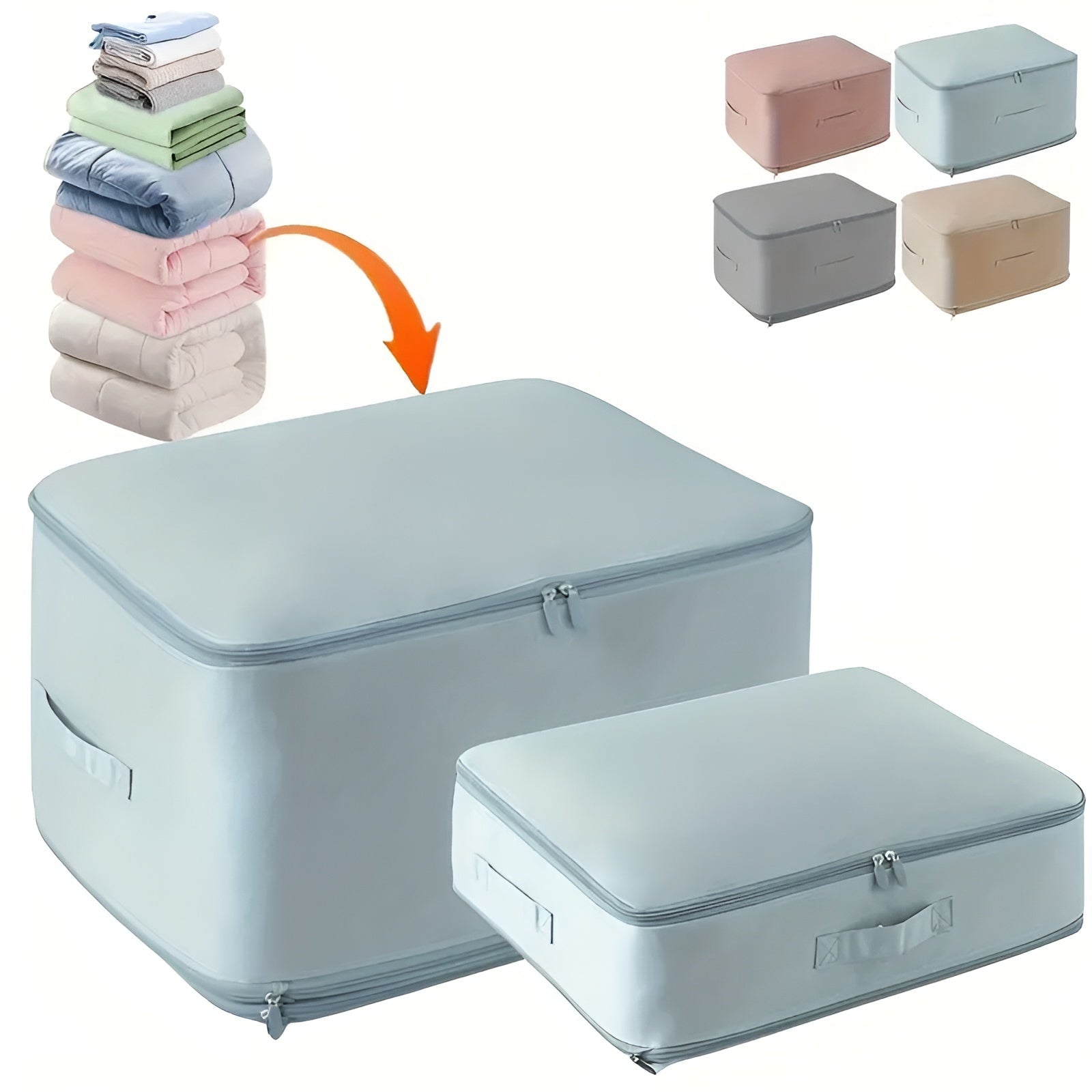 Compression Storage Bags Living Room Organization 4-Pack Set - Image 8