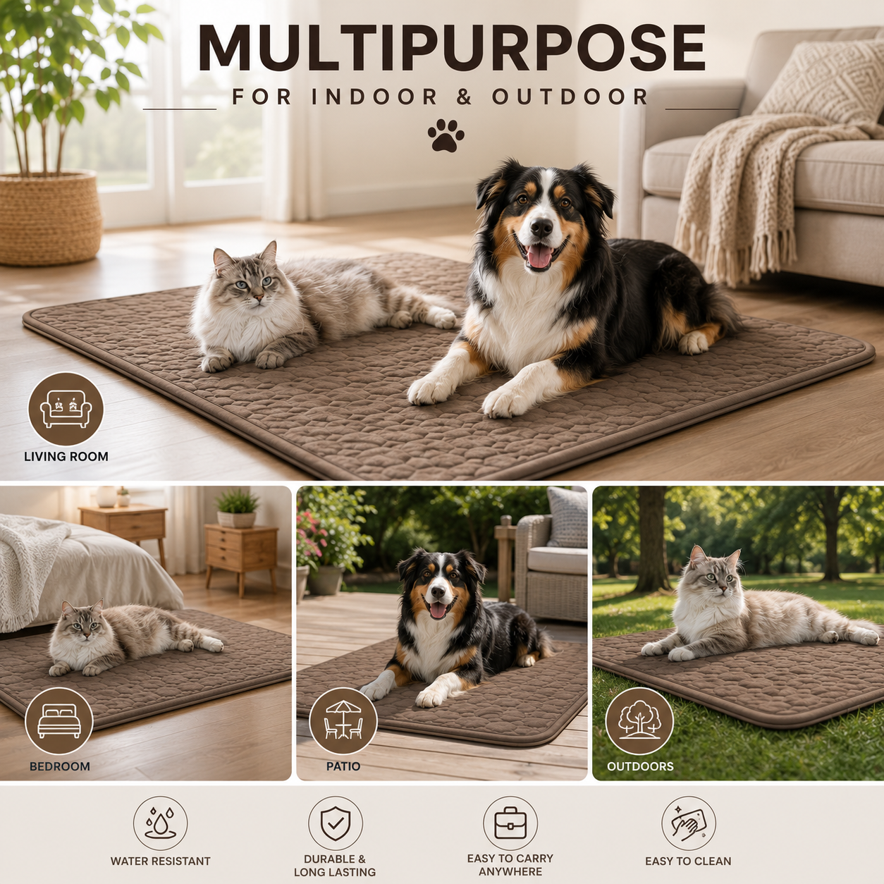 Cooling Pet Bed Dogs & Cats Extra Large Chillpaws Mat - Image 8