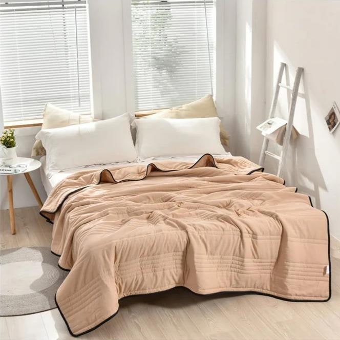 Cooling Summer Blanket Hot Weather Soft Lightweight Fabric - Image 10
