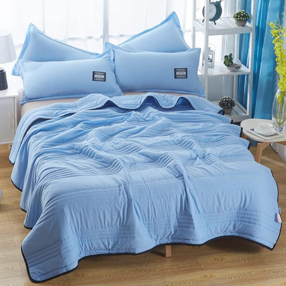 Cooling Summer Blanket Hot Weather Soft Lightweight Fabric - Image 8