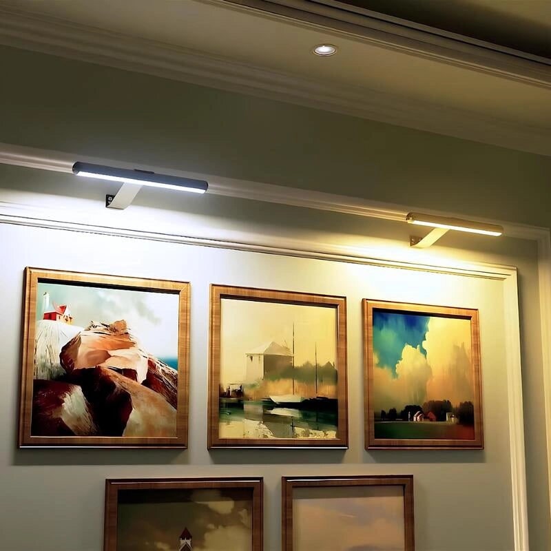 Cordless Wall Art Light Picture Display Modern Design Battery Operated - Image 11