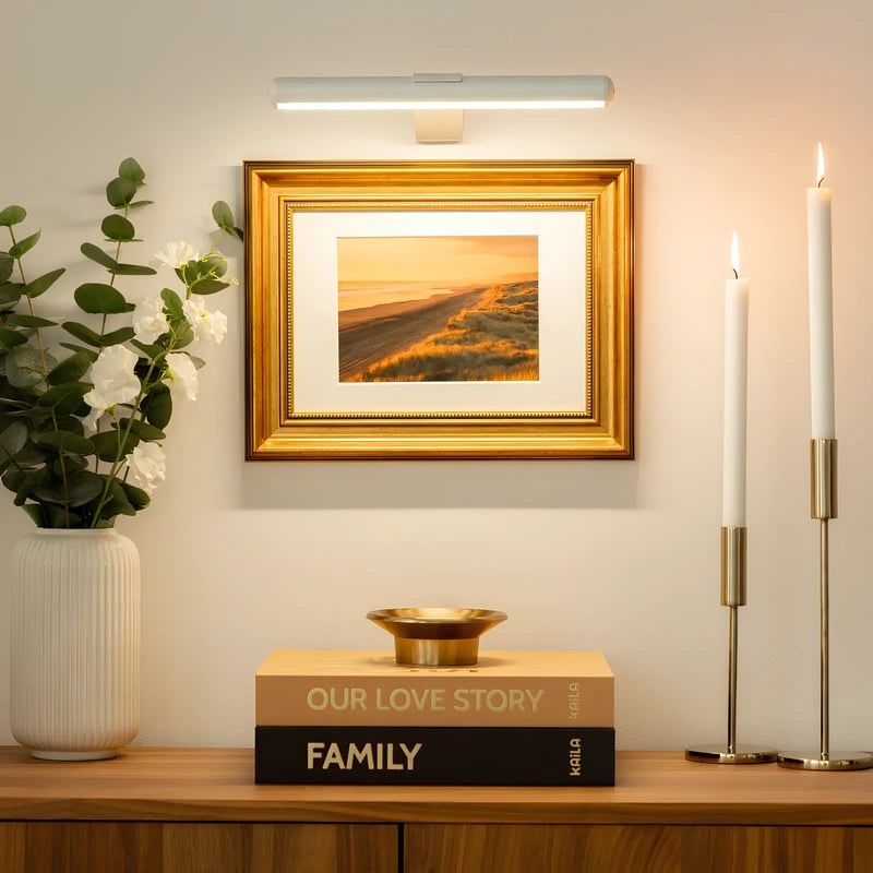 Cordless Wall Art Light Picture Display Modern Design Battery Operated - Image 15