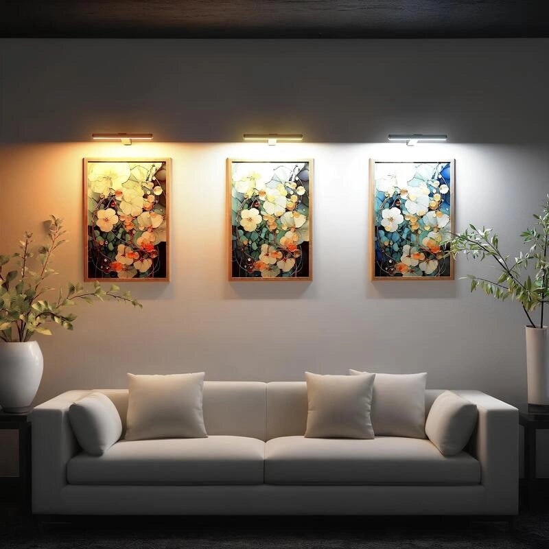 Cordless Wall Art Light Picture Display Modern Design Battery Operated - Image 5