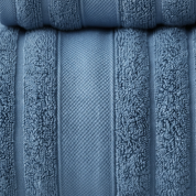 Cotton Bath Towel Set Soft Blue Absorbent Towels Home Use - Image 3