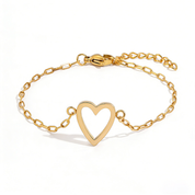 Couple Bracelet Matching Bracelet Heart Bracelet Adjustable - Image 3