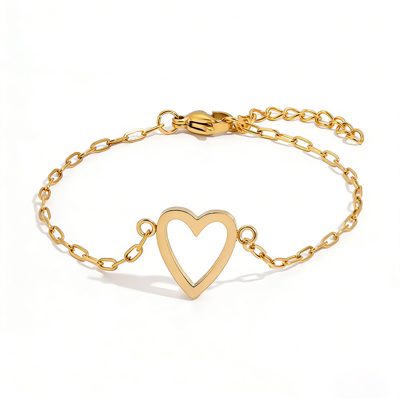 Couple Bracelet Matching Bracelet Heart Bracelet Adjustable - Image 3