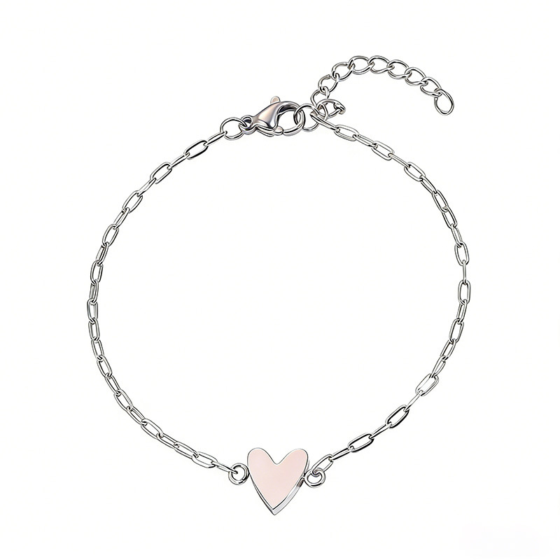 Couple Bracelet Matching Bracelet Heart Bracelet Adjustable - Image 5