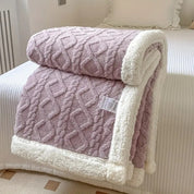 Cozy Sherpa Winter Blanket Warmth and Comfort - Image 11