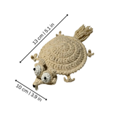 Critter Mat Coasters Cute Animal Design Handmade Crochet Set - Image 2