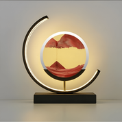 Decorative Lamp Sand Art Unique Home Accent Atmospheric Light - Image 1