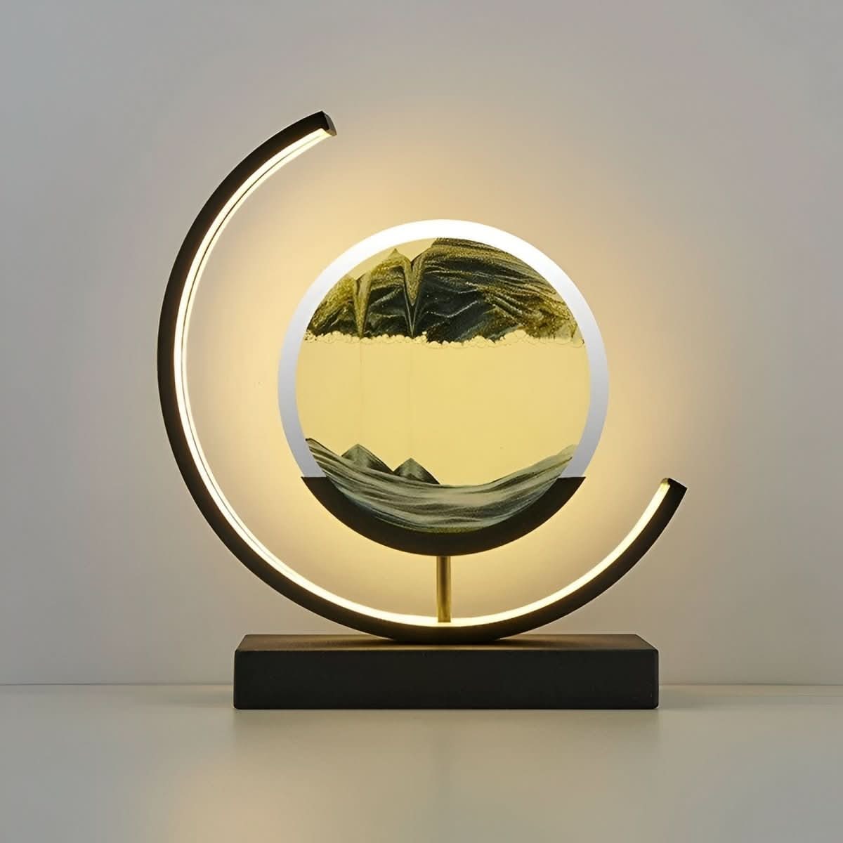 Decorative Lamp Sand Art Unique Home Accent Atmospheric Light - Image 8