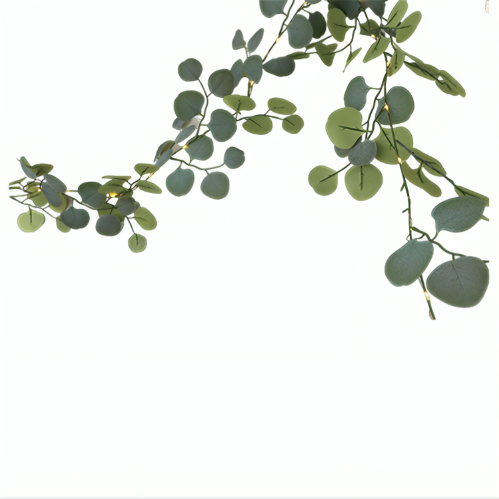 Decorative Light Eucalyptus Garland Battery-Operated LED - Image 5