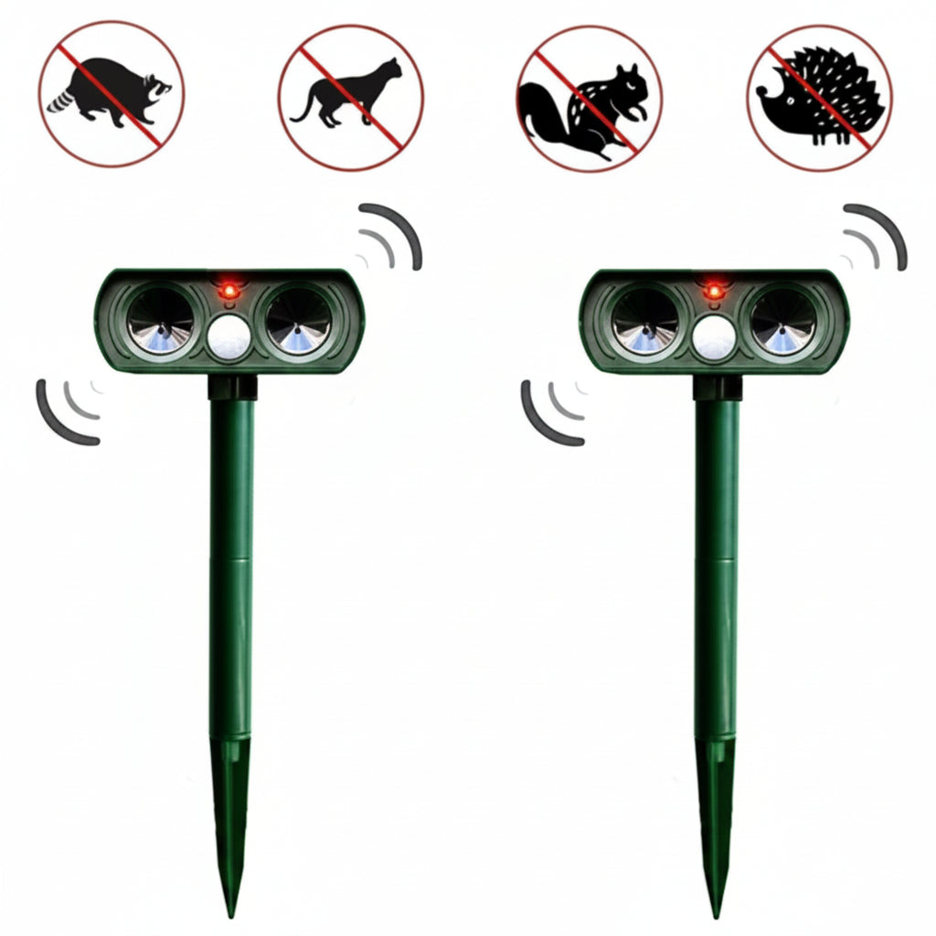 Deer Repellent Pest Control Device Ultrasonic Motion Sensor - Image 3