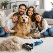 Deshedding Brush Dogs & Cats Dual-Sided Grooming Tool - Image 6