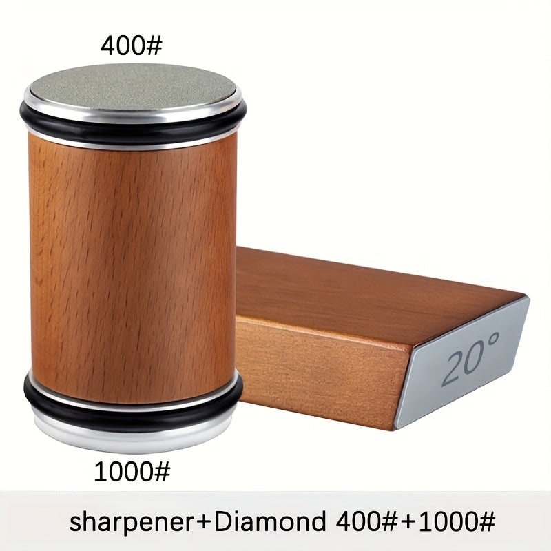 Diamond Knife Sharpening Stone Set Magnetic Holder Kitchen Tools - Image 13