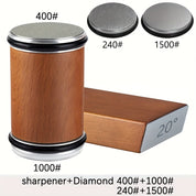 Diamond Knife Sharpening Stone Set Magnetic Holder Kitchen Tools - Image 5