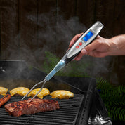 Digital Meat Thermometer Grilling Bbq Fork Tool - Image 1