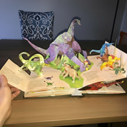 Dinosaur Book 3D Pop Up Interactive Adventure - Image 3