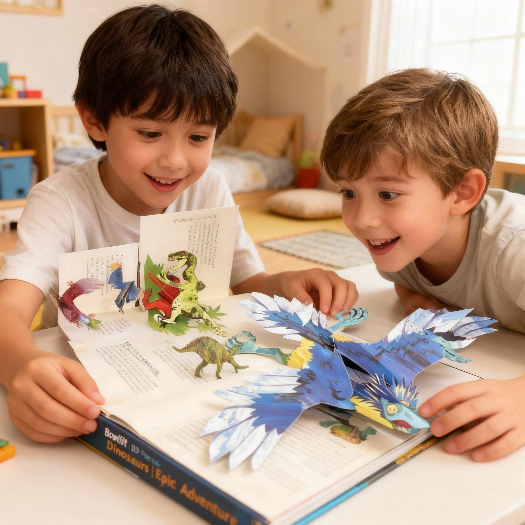 Dinosaur Book 3D Pop Up Interactive Adventure - Image 4