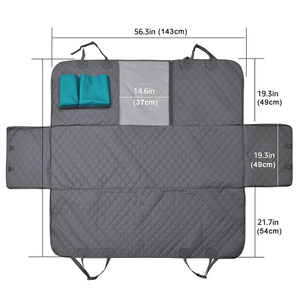 Dog Car Seat Cover Quilted Protector Pets Vehicles - Image 6